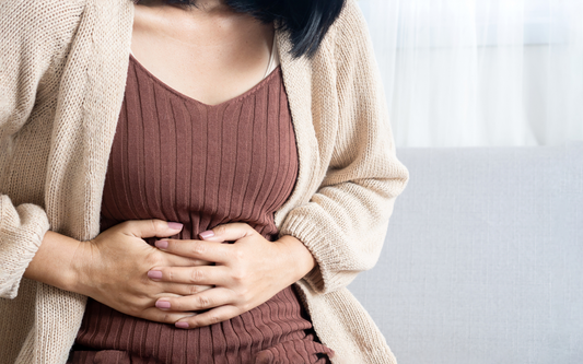 Woman Suffering From Bloating