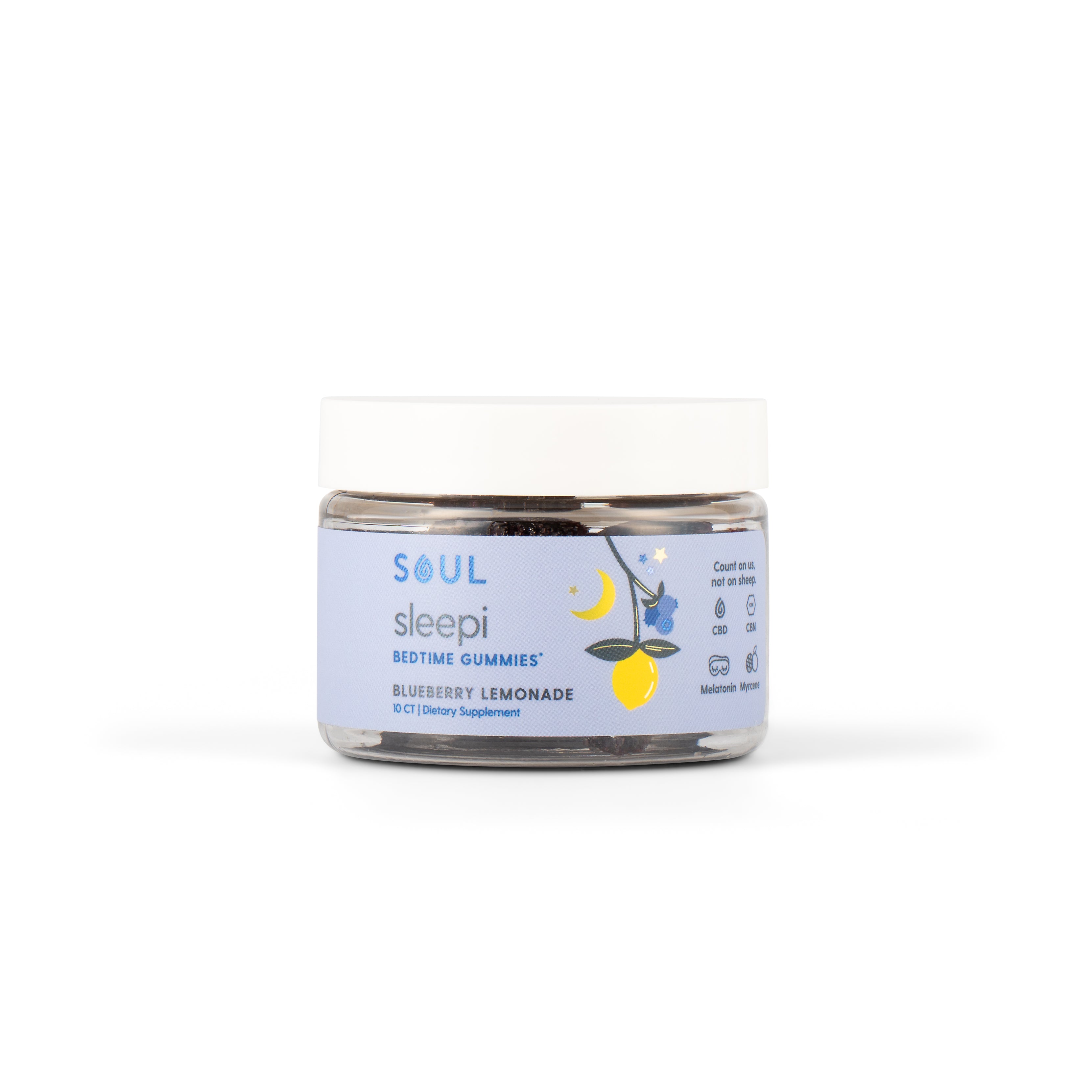 Sleepi Gummies 10ct - Blueberry Lemonade – Soul
