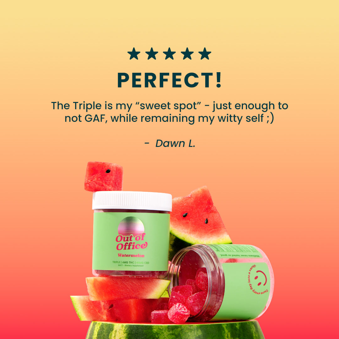 Out of Office High Dose THC Gummies