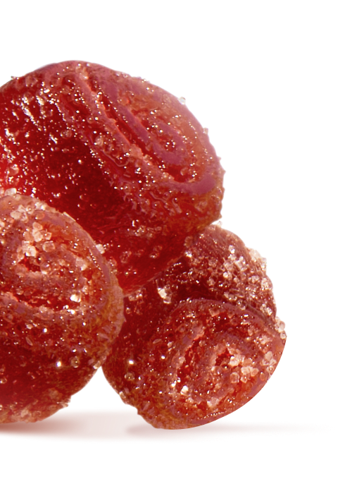 Raspberry gummies