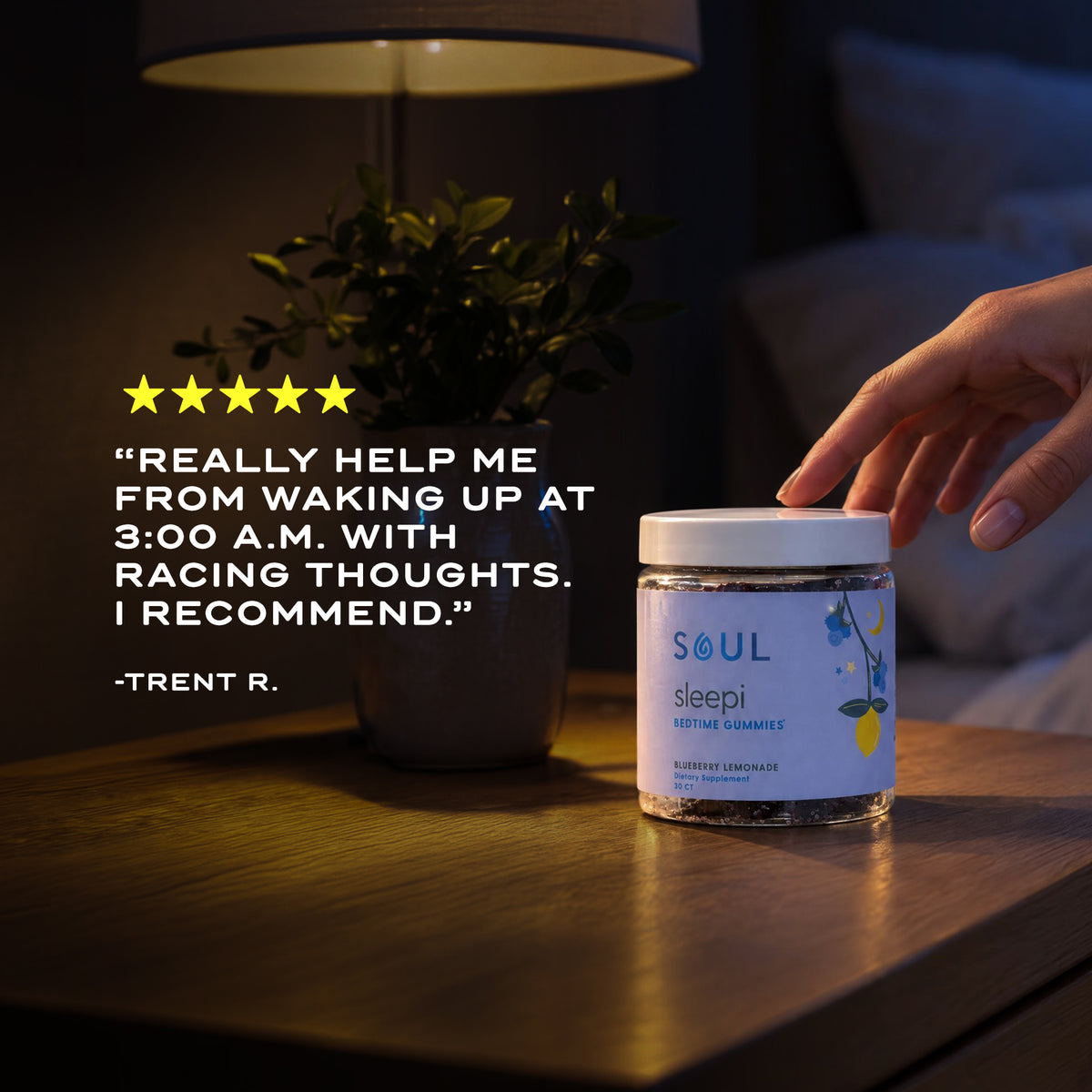 Five-star Sleepi review from a verified customer