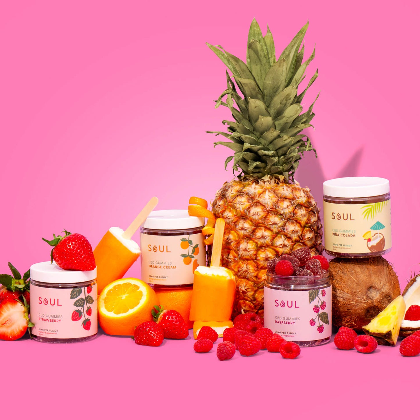 Soul CBD Gummies Flavor bundle