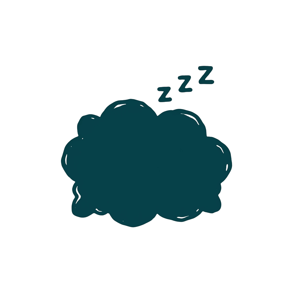 Falls asleep faster, stays there