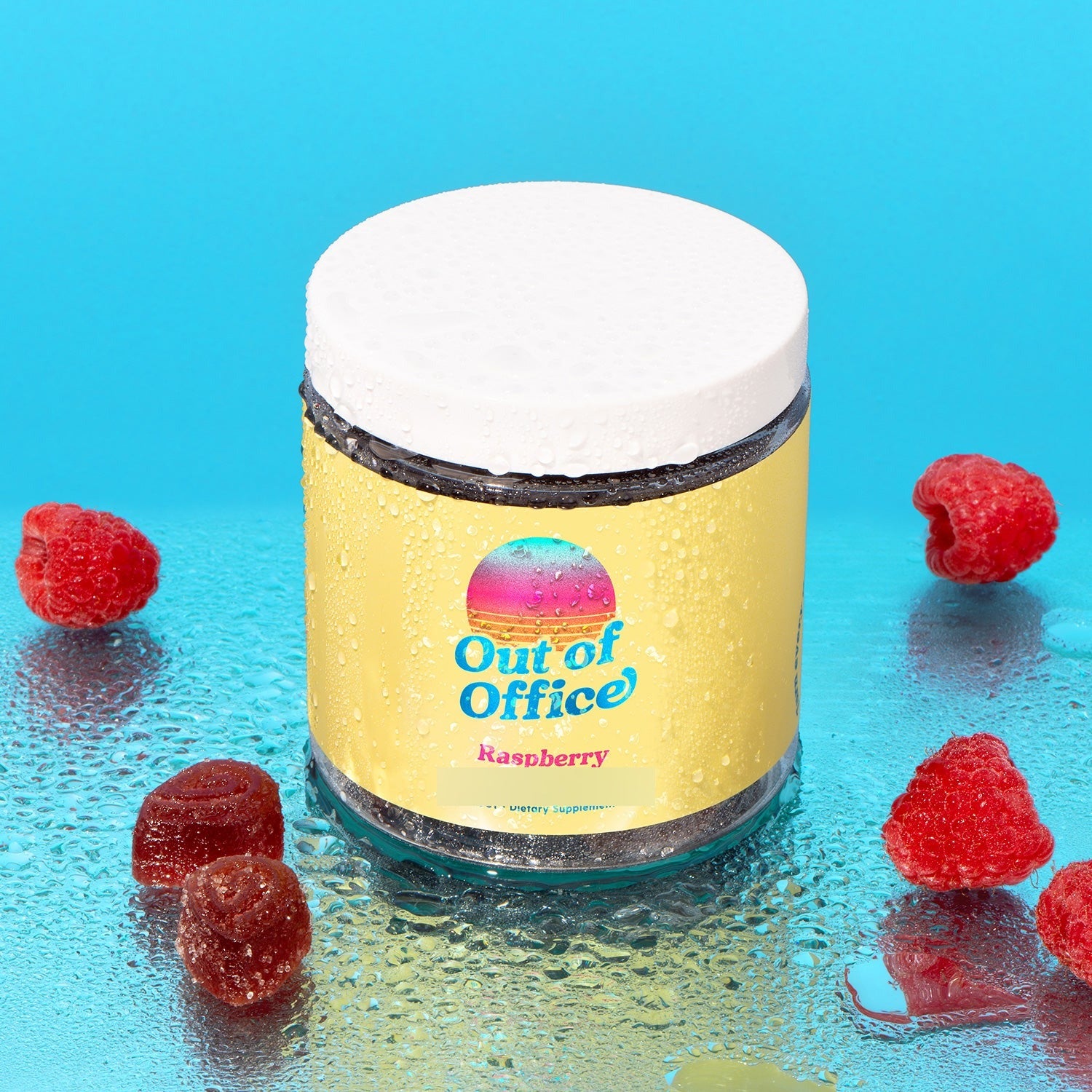 Out of Office THC Gummies bottle